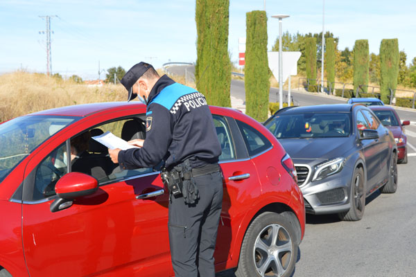 Se han establecido controles aleatorios en los accesos al municipio