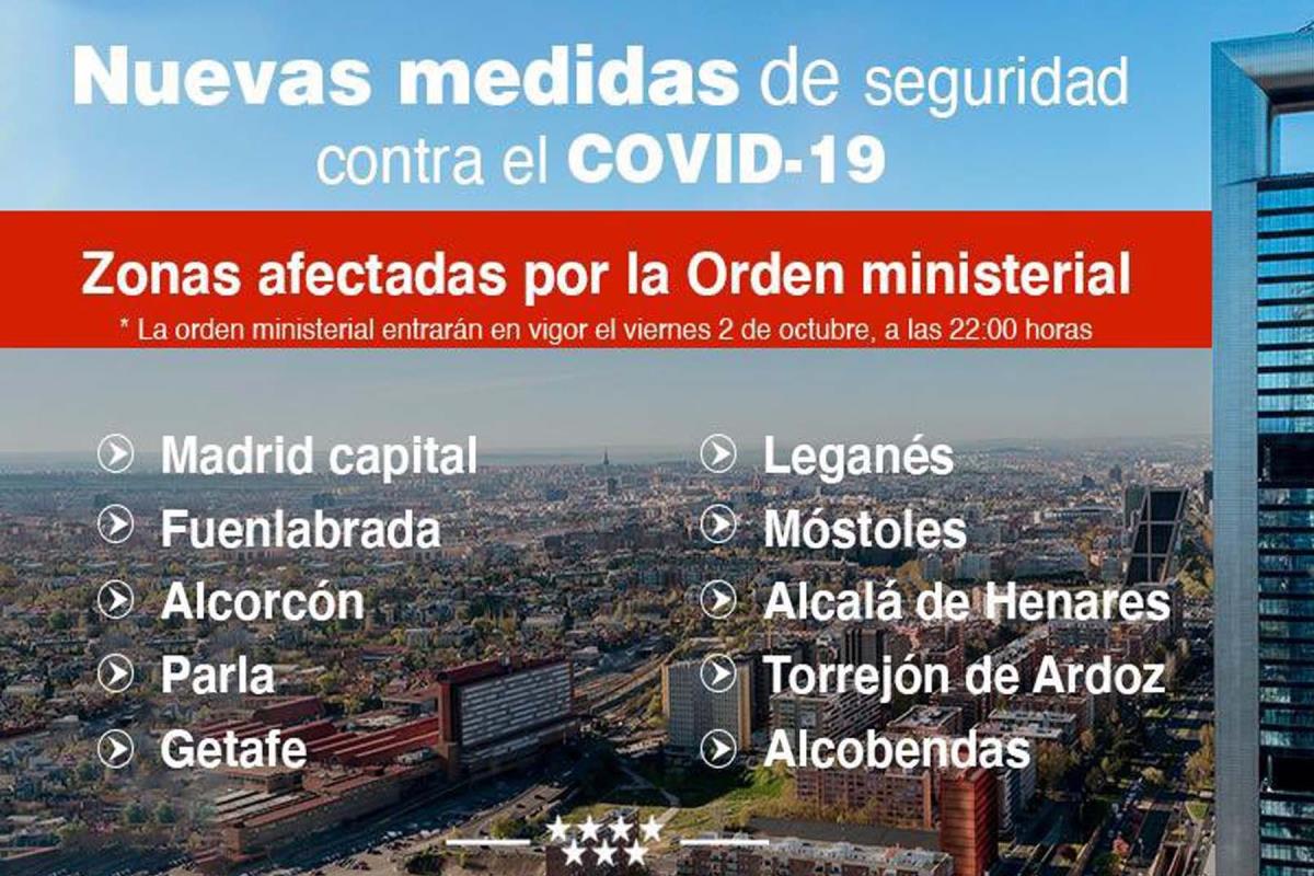 Hasta 1.200 efectivos de Policía Nacional, 400 Guardias civiles y 300 policías Locales controlan la movilidad de los madrileños.