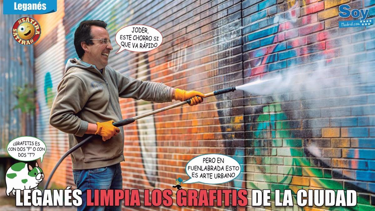 El ayuntamiento pone en marcha un plan de eliminación de grafitis en espacios públicos