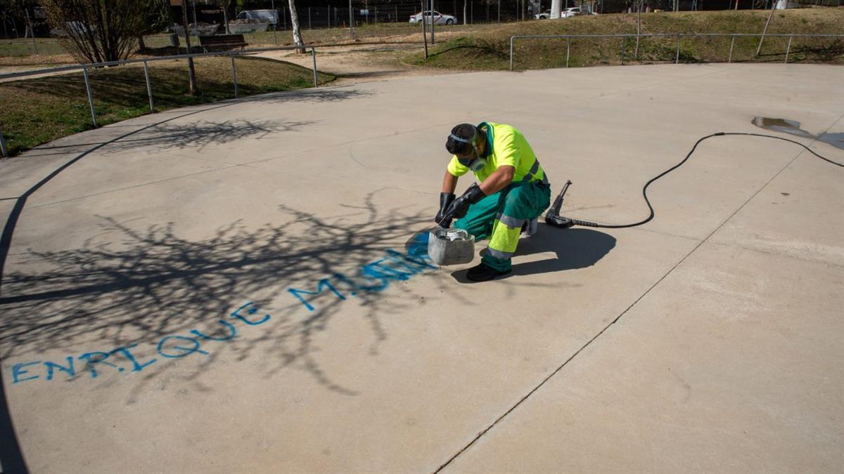 Las sanciones del Ayuntamiento por la realización de estas pintadas van de 300 a 3.000 euros