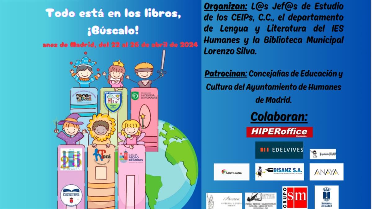 Del 22 al 26 de abril, los niños y adolescentes de Humanes participarán en ese concurso