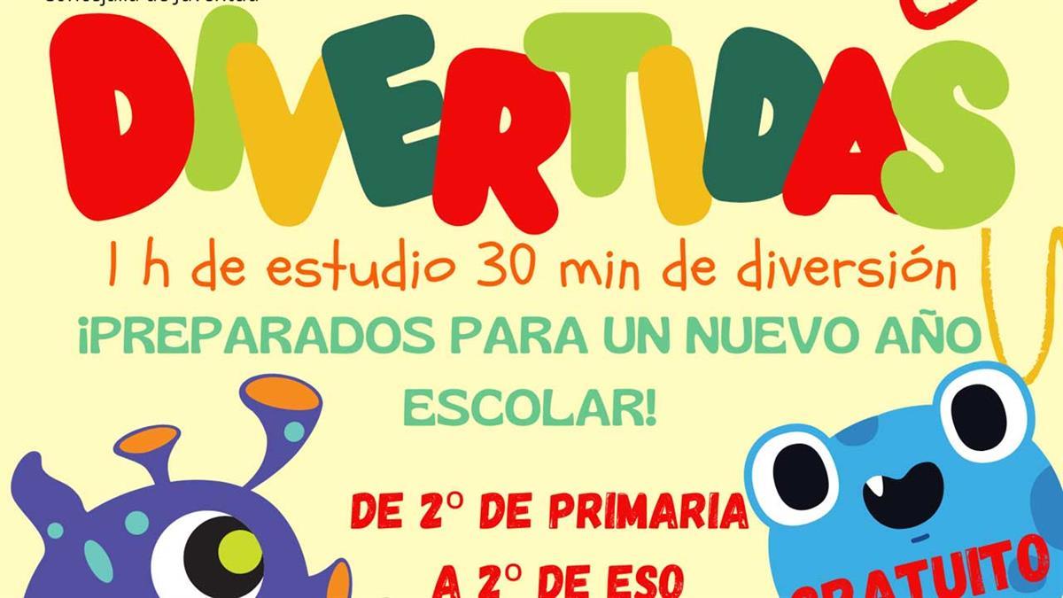 Además, a los más pequeños se les brindará un tiempo de diversión, con actividades de ocio una vez acaben sus deberes