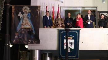 Con el pregón de Lucas Vázquez y Mario Suárez arrancaron las fiestas de la Virgen de la Paz