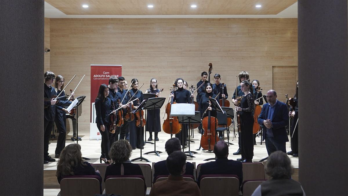 El Conservatorio Profesional de Música Adolfo Salazar arrasa este curso