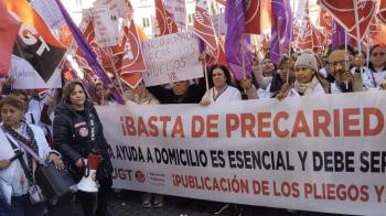 Así lo han denunciado fuentes de la Consejería de Asuntos Sociales ante las movilizaciones delas trabajadoras del Servicio de Ayuda a Domicilio