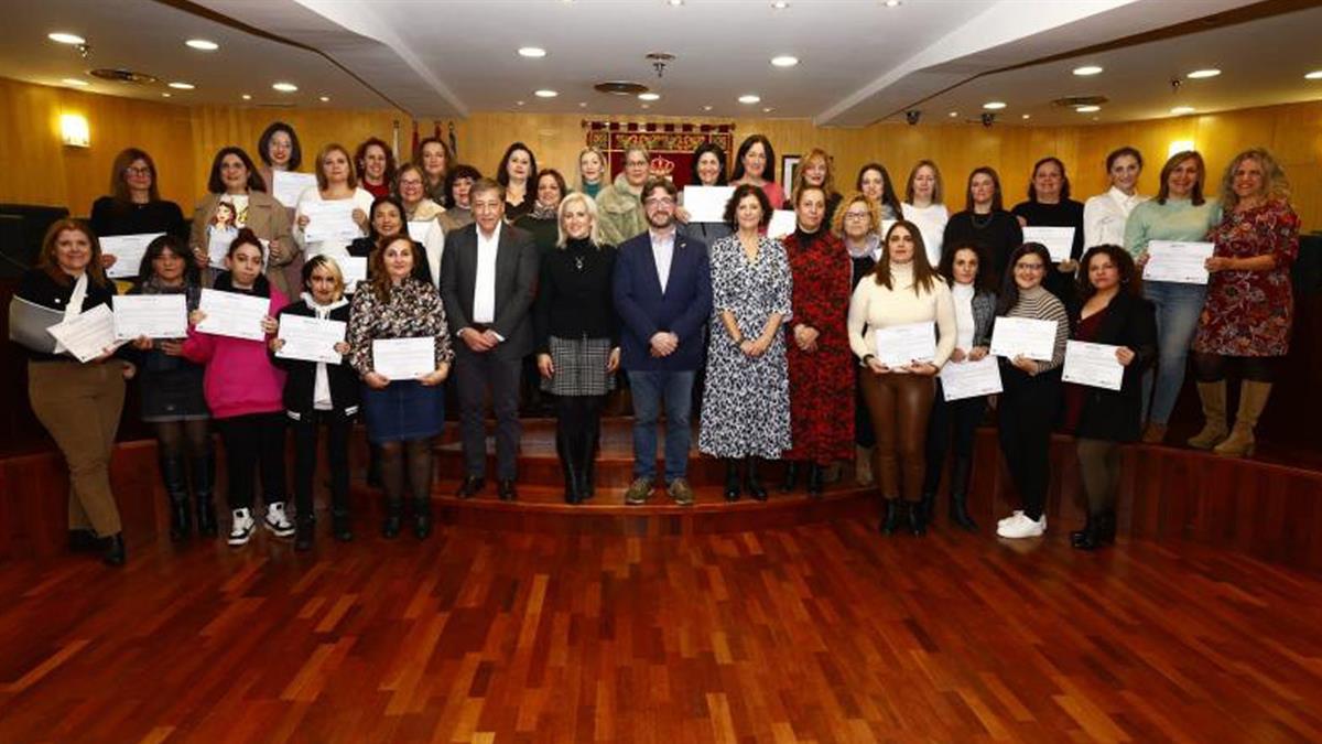 Las participantes han realizado cuatro cursos de 40 horas