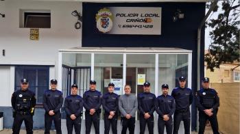 Se han incorporado 7 nuevos agentes que están terminando su formación en la Academia de Policía de Madrid