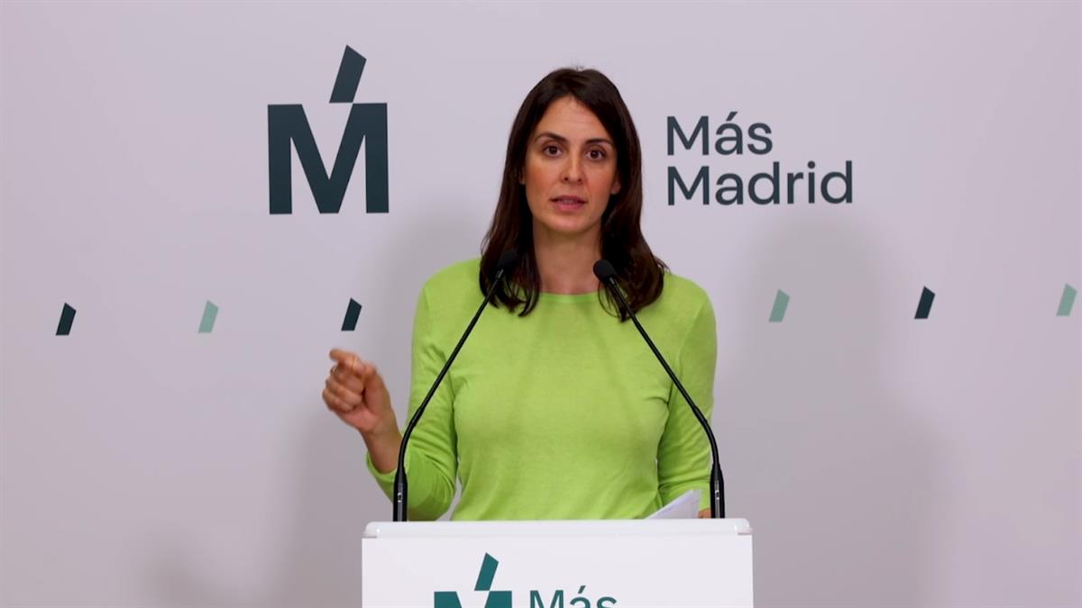 La portavoz de Más Madrid arremete contra la gestión de los residuos que realiza el Ayuntamiento de la capital