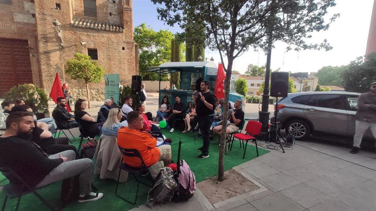 Más Madrid Móstoles ha anunciado hoy las diferentes propuestas  en un acto realizado con jóvenes de la localidad, activistas LGBTI+ y candidatas al Ayuntamiento y a la Asamblea de Madrid.  