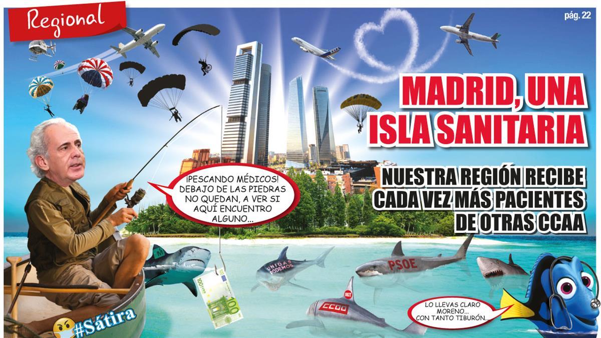 Madrid, una isla sanitaria