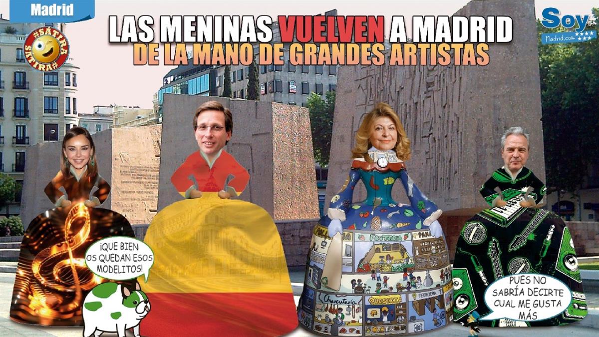 El Ayuntamiento reparte estas figuras por la capital y de la mano de grandes artistas