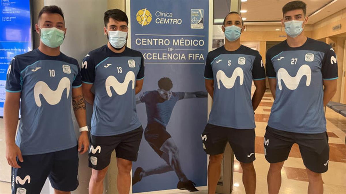 El pasado lunes el Movistar Inter FS dio el pistoletazo de salida a la temporada pasando el reconocimiento médico rutinario
