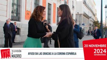 La presidenta de la Comunidad de Madrid cree que “la Corona es la institución más querida”