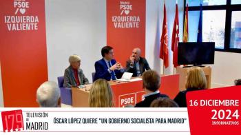 Óscar López arranca así su etapa como secretario general del PSOE de Madrid