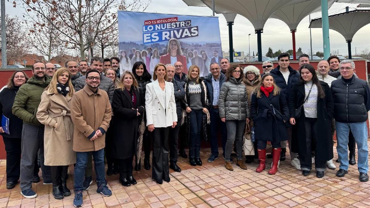 La formación ha presentado su nueva campaña bajo el lema “No es ideología, lo nuestro es Rivas”