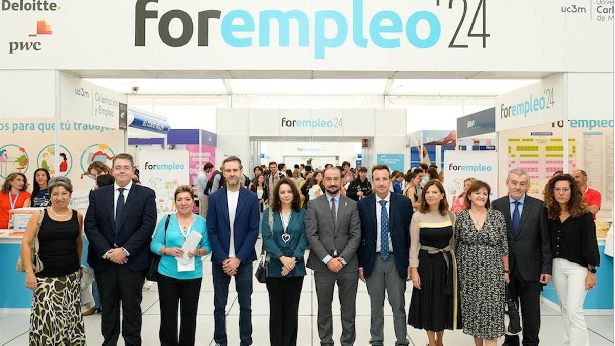 Se trata de la mayor feria de empleo universitario de Madrid que se celebró el 2 y 3 de octubre en Leganés