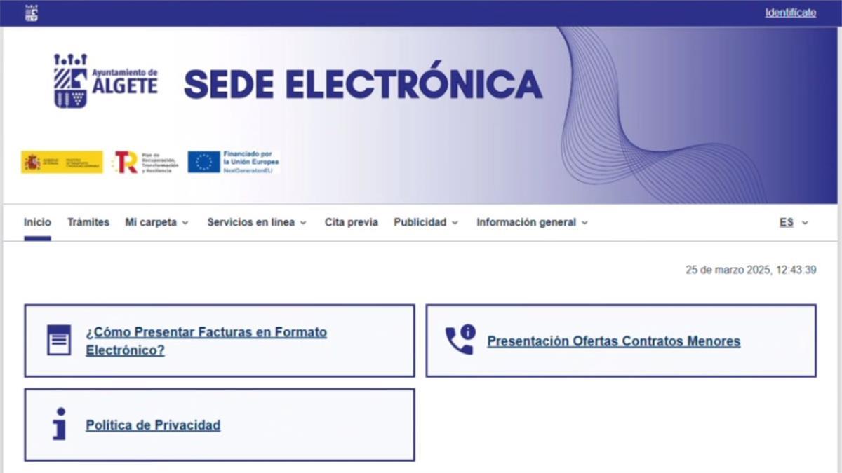 El objetivo es mejorar la gestión administrativa online