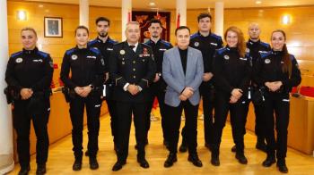 Se han incorporado a la Policía Local ocho nuevos agentes tras un año de formación y prácticas