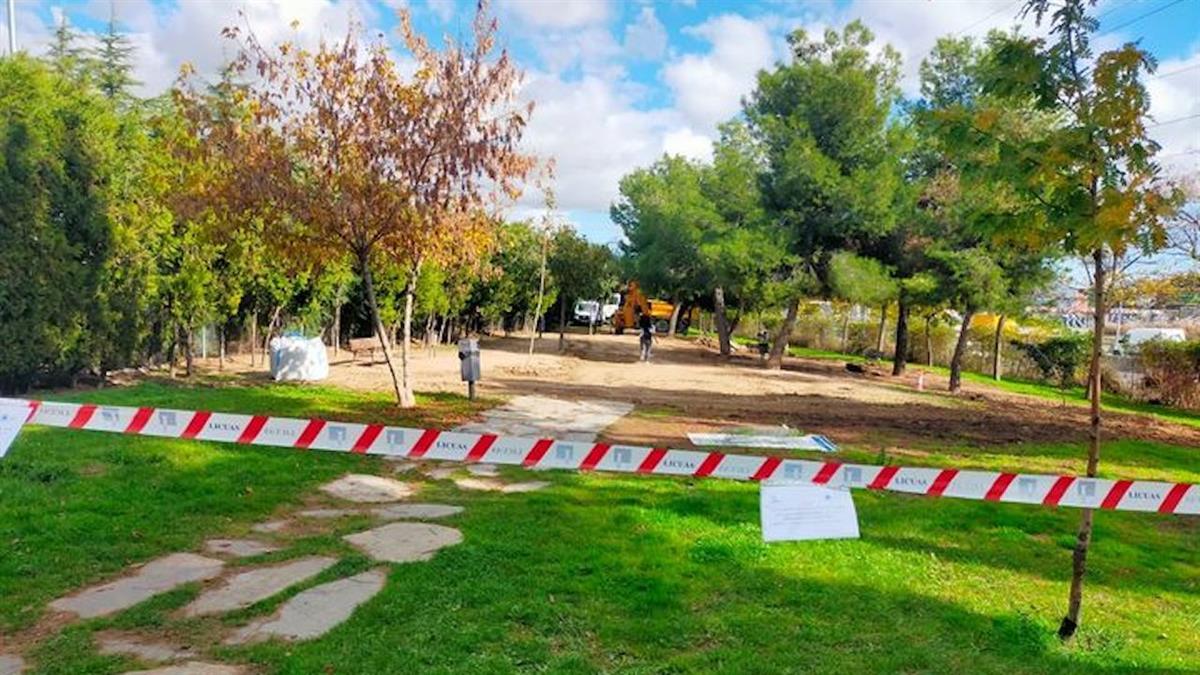 Ya han comenzado las obras en el Parque Lineal de Las Eras y continuarán con Humanidades, parque Norte y paseo de Loranca