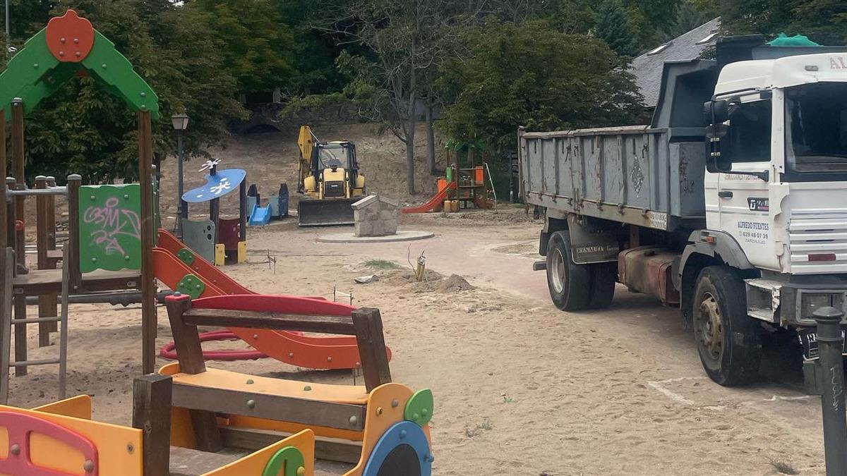 Entre las obras está incluida la instalación de una pérgola