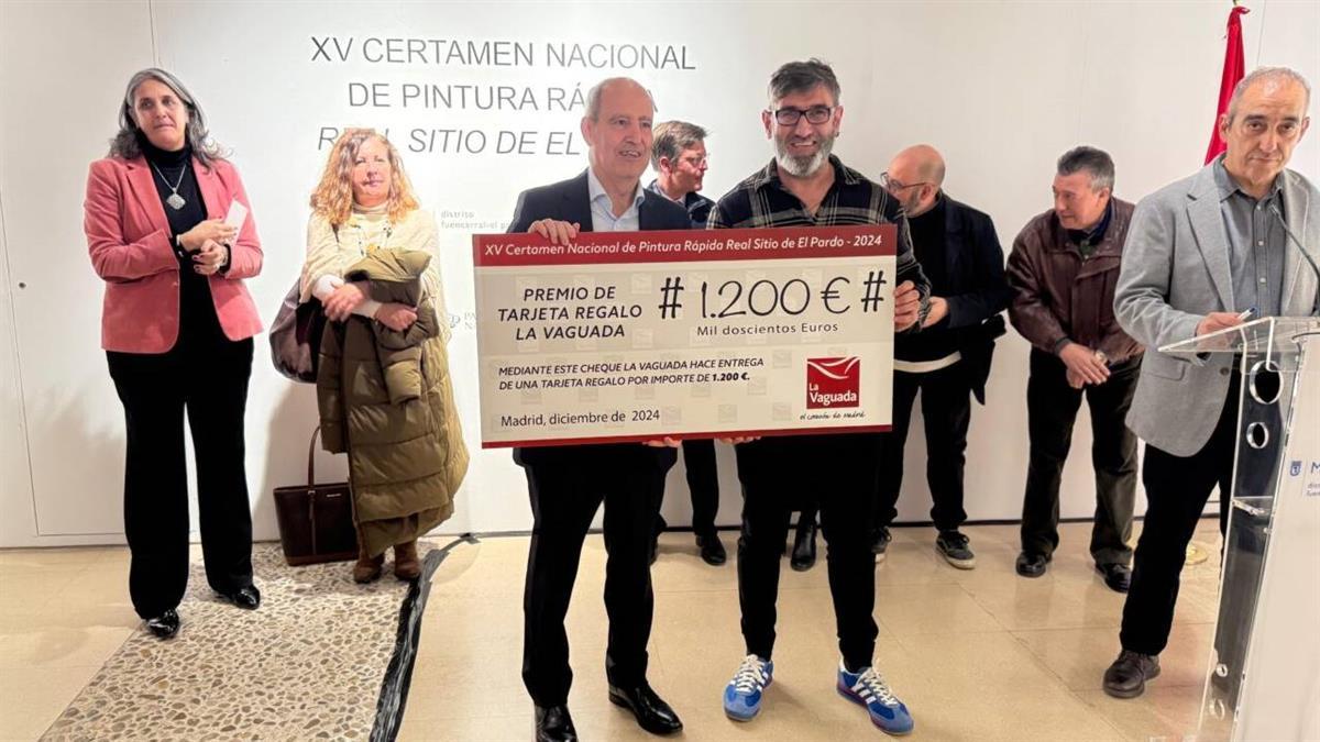 José Antonio Martínez Páramo ha hecho entrega de los premios a los ganadores 