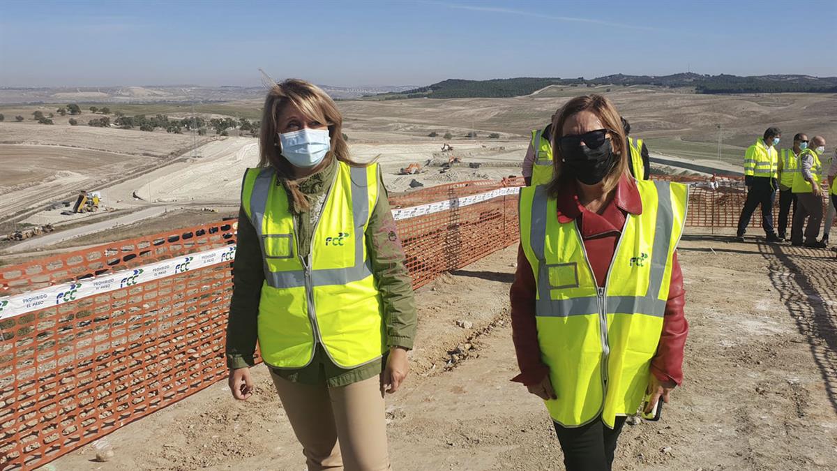 Valle Luna Zarza acude junto a la Concejala de Medio Ambiente