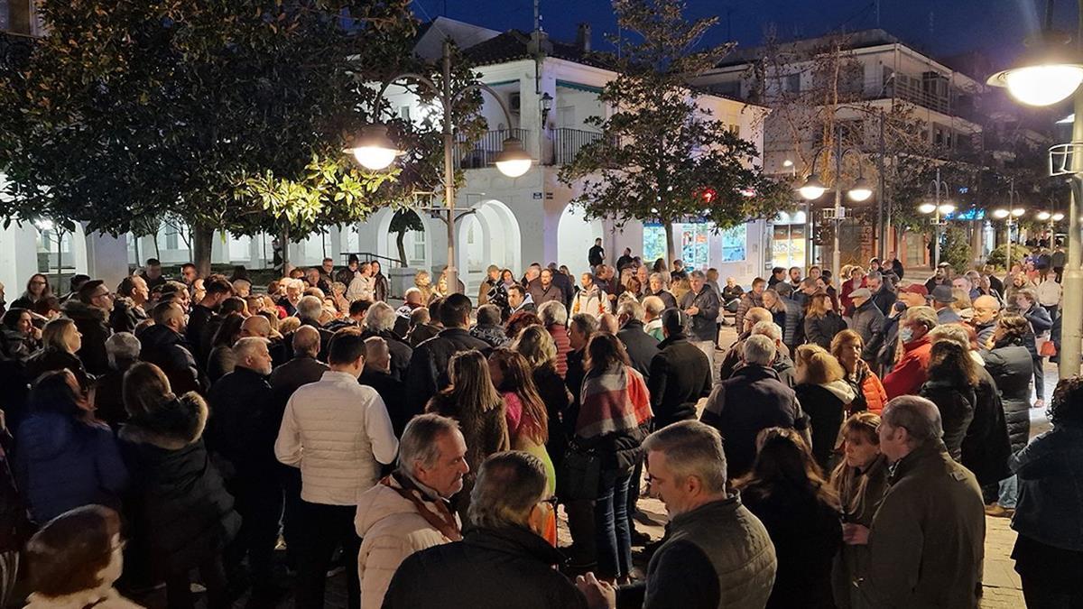 La pasada semana el Circulo de Empresarios de la ciudad convocó una concentración como protesta por el aumento de robos en negocios y comercios