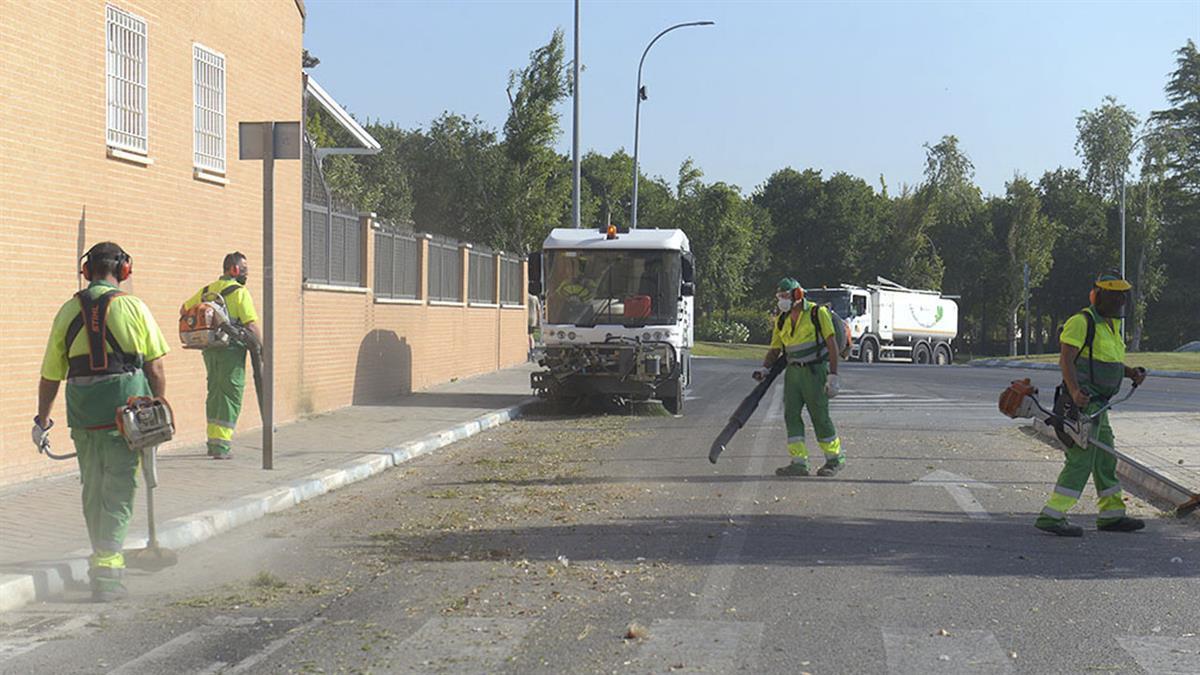 Los trabajos los está llevando a cabo la empresa FCC