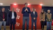 El nuevo secretario general del PSOE-M ataca al Gobierno de Ayuso durante la copa navideña celebrada en Pinto