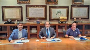 El alcalde de Paracuellos ha firmado un convenio con el Canal de Isabel II y la urbanización 