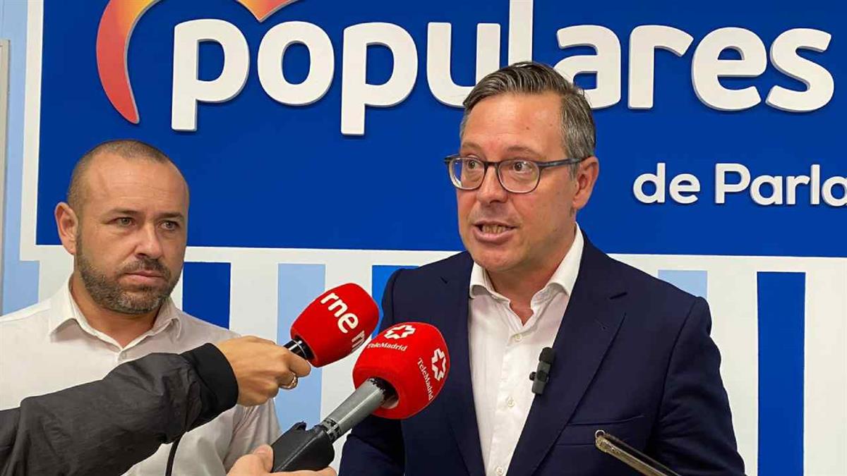 El secretario general del PP de Madrid, Alfonso Serrano, pide la dimisión del alcalde de Parla