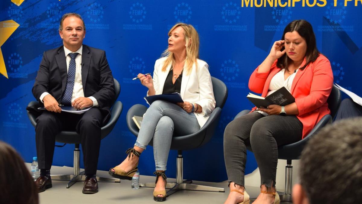 Raquel Guerrero, vicesecretaria del PP, ha participado en el Encuentro de Entidades Locales de la FEMP