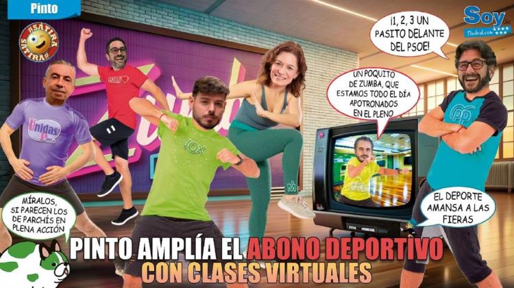 Pinto amplía el Abono deportivo con clases virtuales