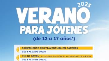 Los jóvenes de la localidad podrán disfrutar en julio de campamentos de multiaventura y náuticos en Cáceres y Murcia
