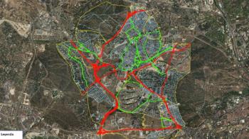 El área se establece para el casco histórico, en el centro, y la zona de Los Horcajos, en la Estación