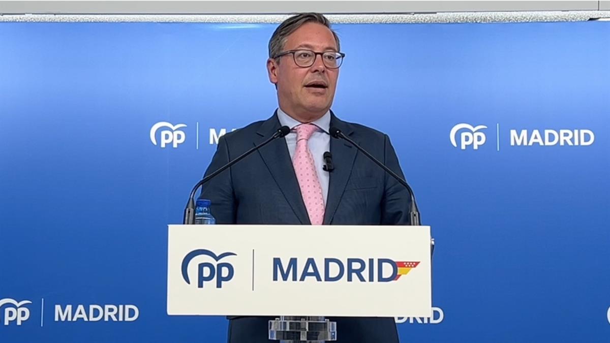 Así lo anuncia el secretario general del PP en la Comunidad de Madrid tras el Comité de Dirección del partido