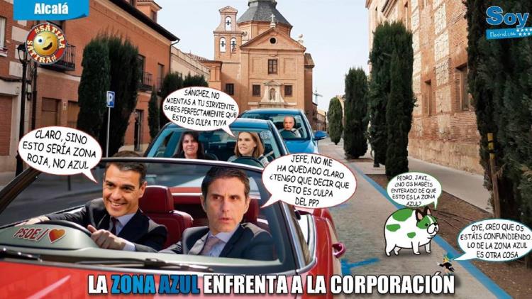 La zona azul enfrenta a la corporación