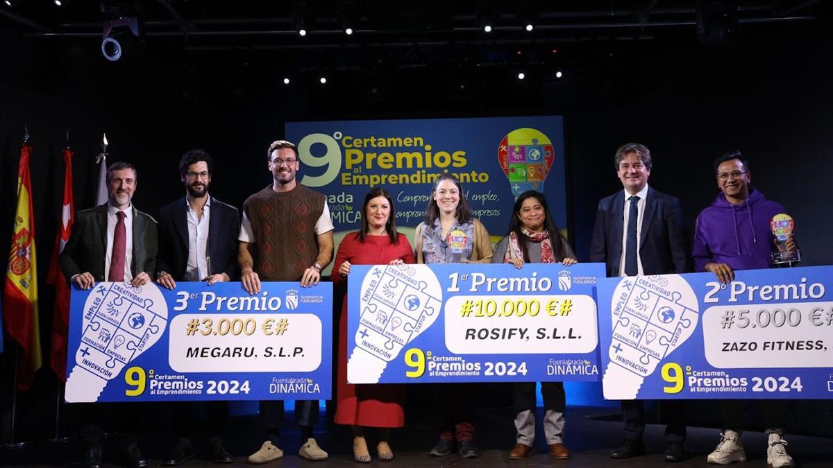 El Ayuntamiento entrega 18.000 euros a los mejores proyectos empresariales puestos en marcha este año