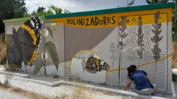 Se realizarán otros murales, sobre la biodiversidad, por todo el municipio 