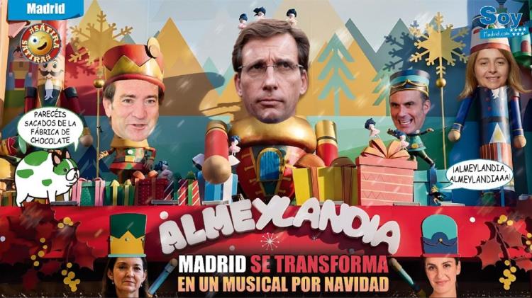 Madrid se transforma en un musical por Navidad