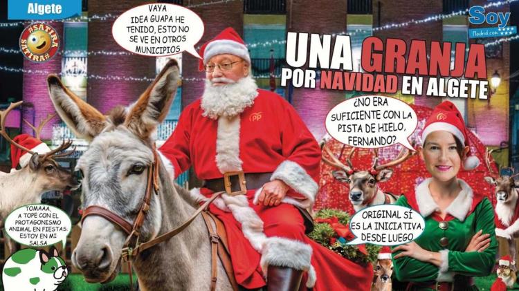 Una pista de hielo y una granja, las novedades de esta Navidad