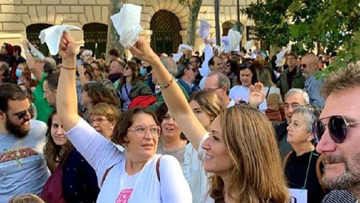 Nuestra ciudad también estuvo presente en la manifestación de Cibeles