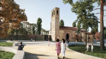 Las obras pondrán en valor el entorno de la ermita de Santa María la Antigua y la zona arqueológica aledaña 