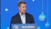 El presidente del PP ironiza acerca de su relación con la presidenta madrileña y pide al PSOE que "no vuelva a delinquir" en 2025