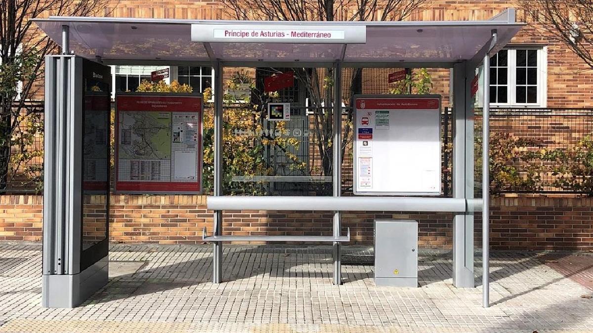 La renovación ha sido posible gracias a la Comunidad de Madrid dentro del Consorcio Regional de Transportes