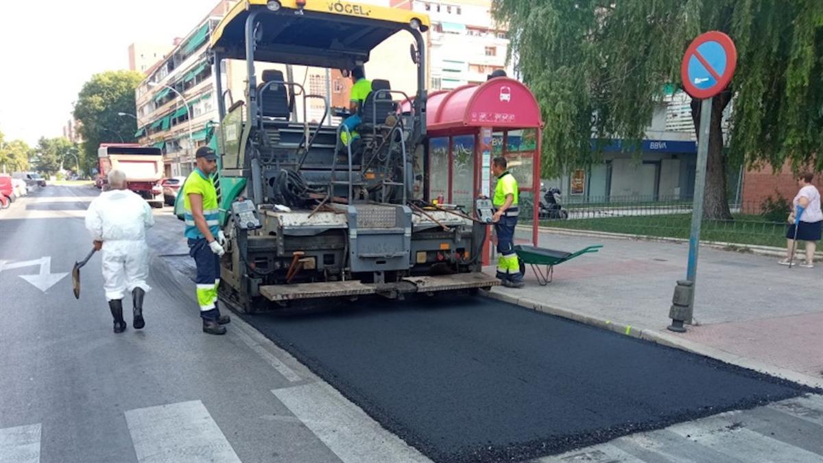 La rehabilitación de estas calzadas ha corrido a cargo de la empresa adjudicataria de la operación asfalto