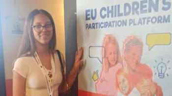  Representa al Consejo de Participación de la Infancia y la Adolescencia en este encuentro que reúne a 22 países europeos    