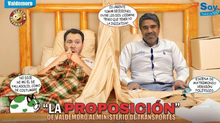 "La proposición" de Valdemoro al Ministerio de Transportes