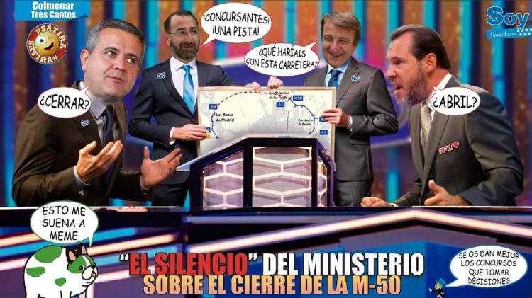 "El silencio" del Ministerio sobre el cierre de la M-50