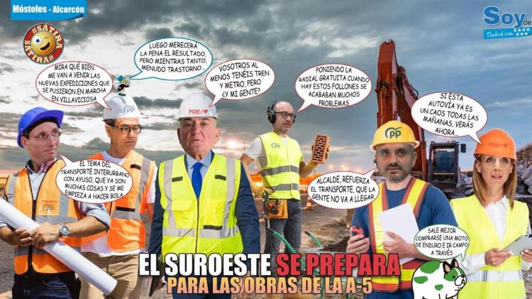 El Suroeste se prepara para las obras de soterramiento de la A-5